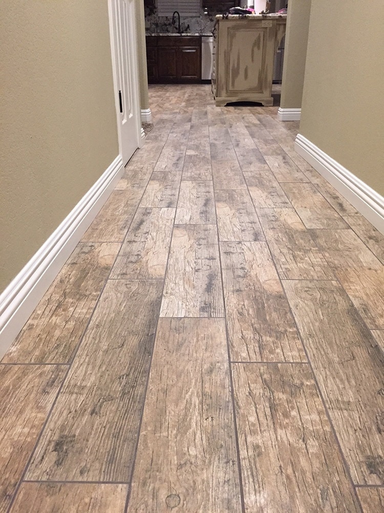 Free Samples Cabot Porcelain Tile Redwood Series Natural 6 X24