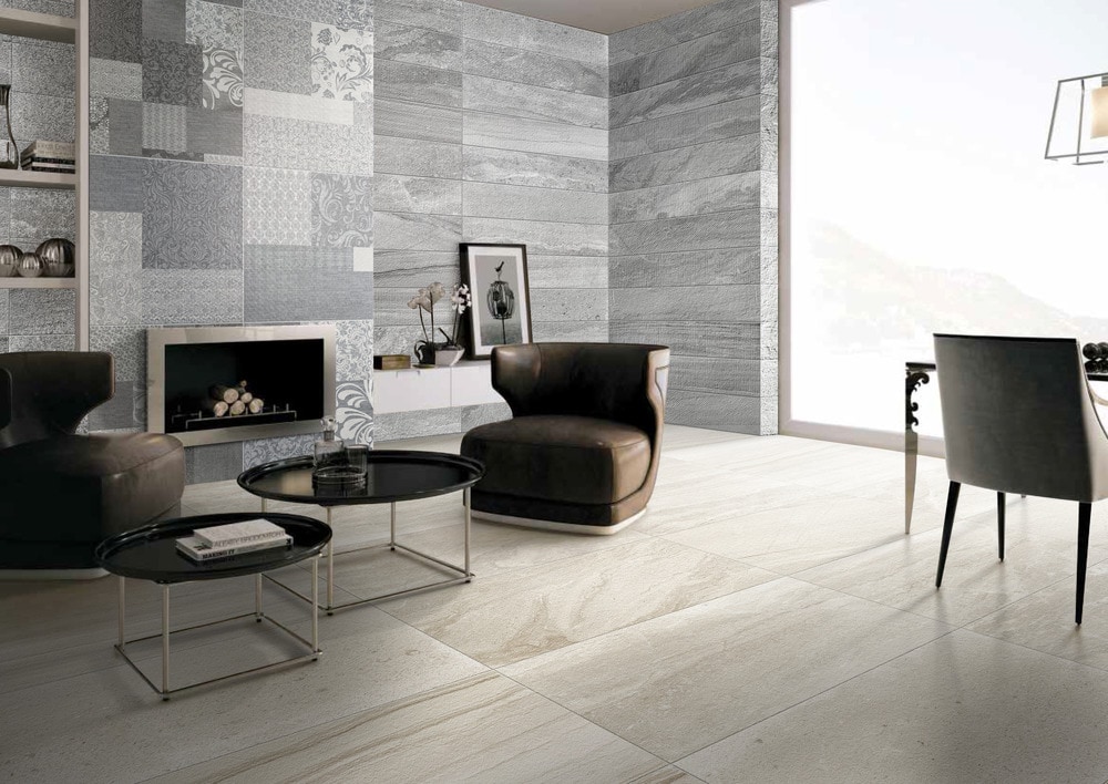 Off White Floor Tiles