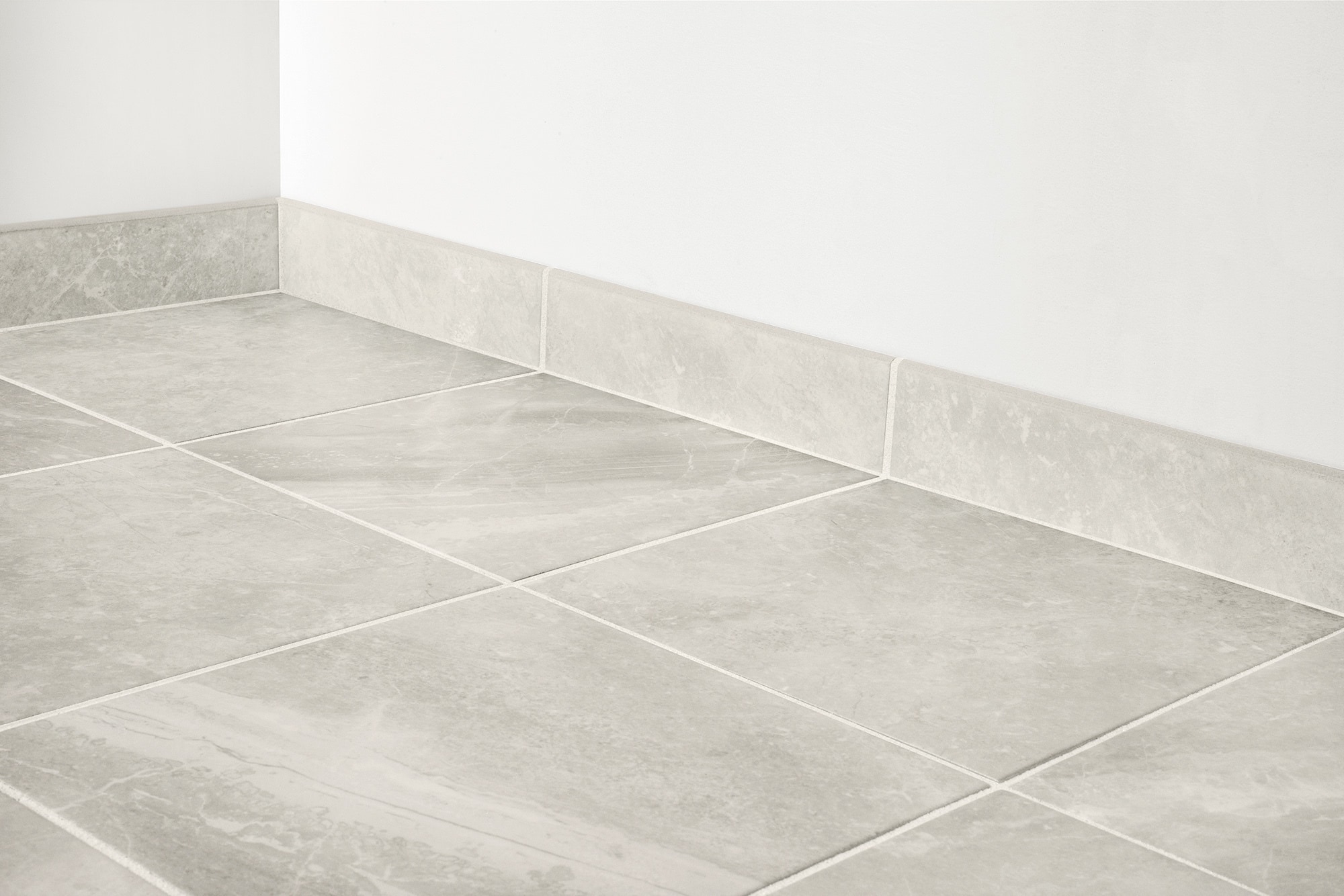 White / 3x12 - Bullnose / Matte Porcelain Tile - Desire Series 0