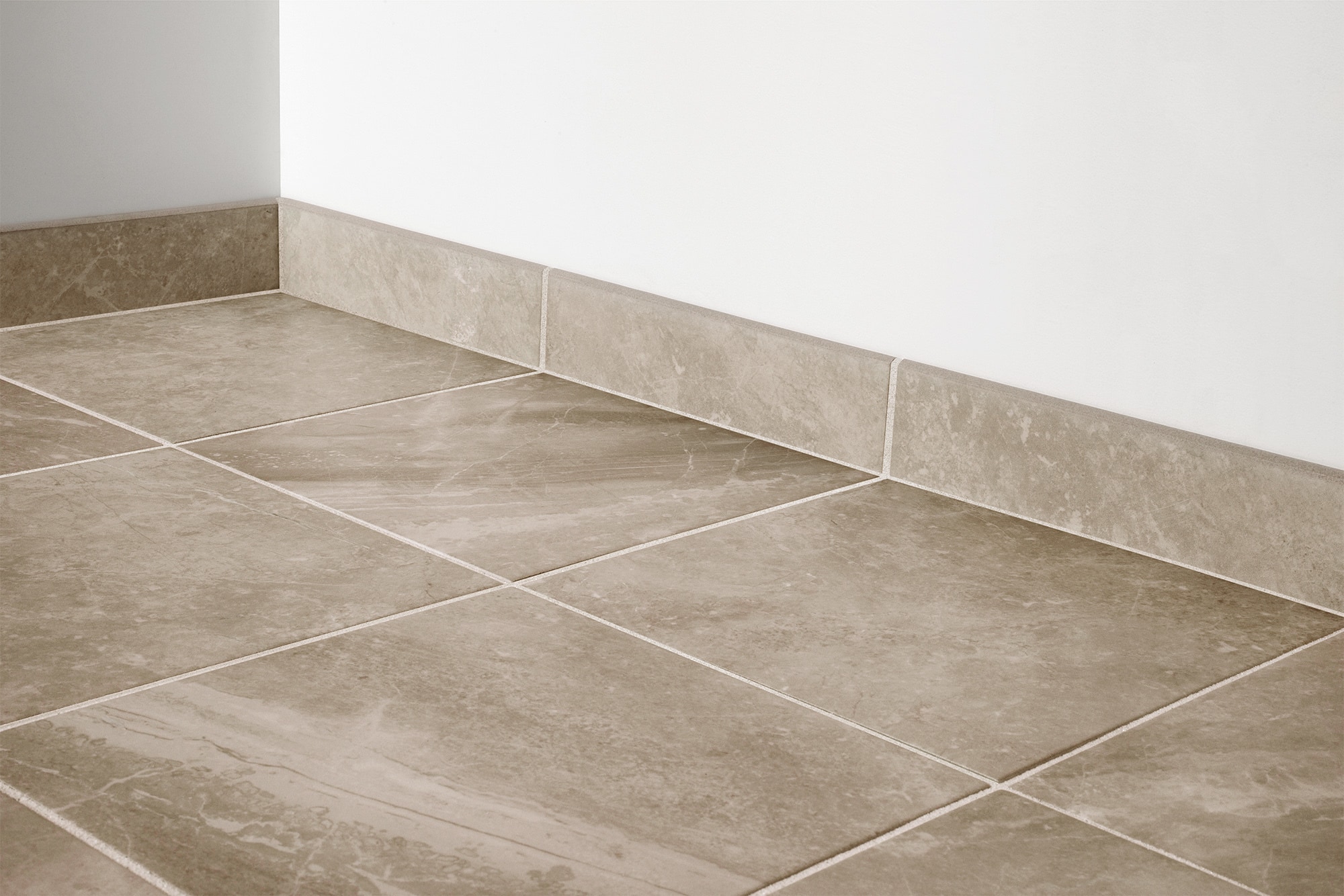 Brown / 3x12 - Bullnose / Matte Porcelain Tile - Desire Series 0