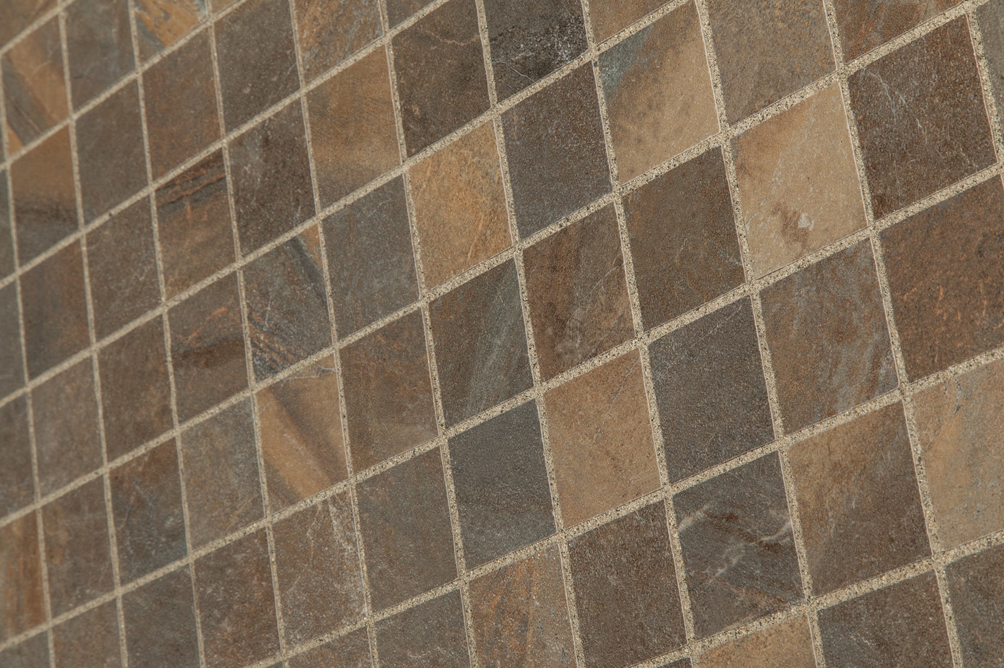 Grafite / 2"x2" / Glazed Porcelain Mosaic - Florence Series 0