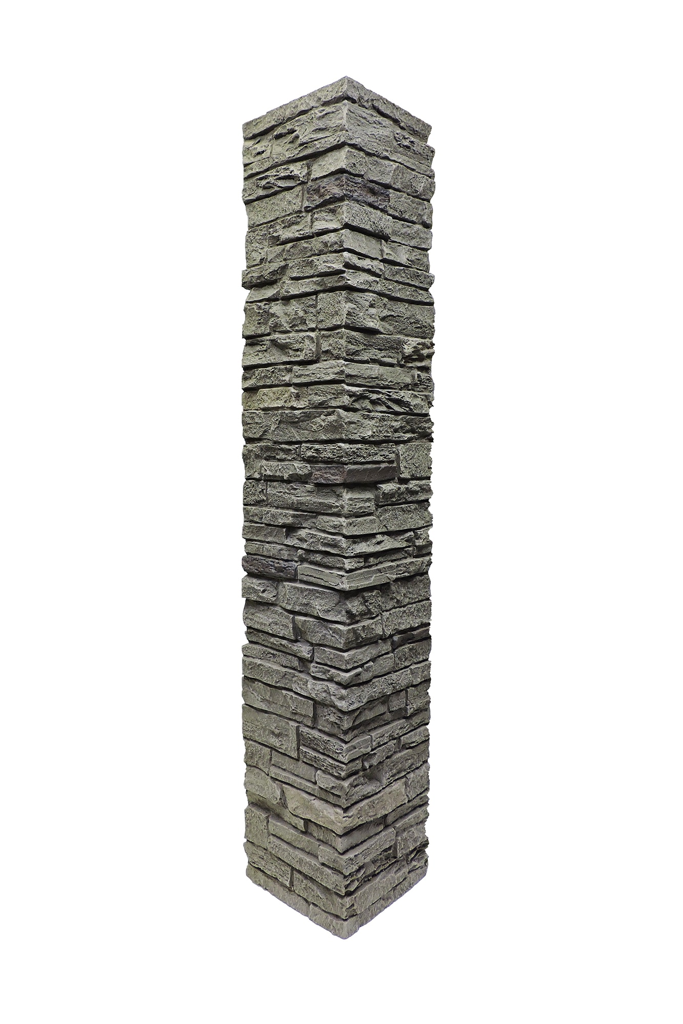 Iron / Railing Post Covers Faux Stone - Railing Post Covers 0