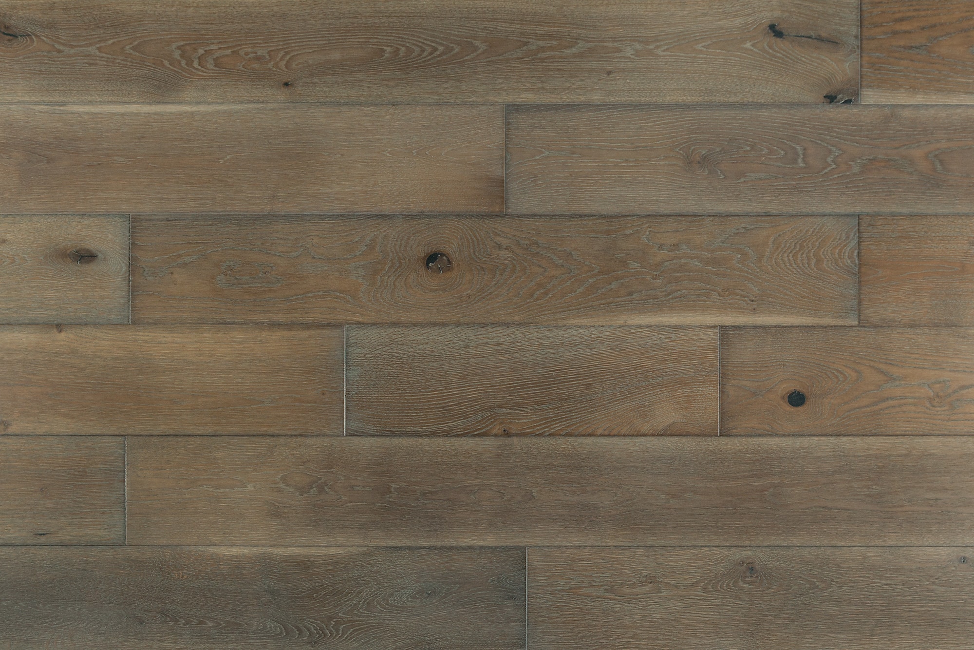 4mm Loxley / Oak / 7 1/2" Engineered Hardwood - European Oak Whitewash Collection 0