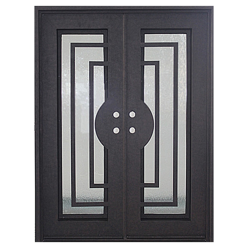 Loyal Iron Doors Iron Doors - Modern Dark Bronze Modern / 82\ Loyal Iron Doors Iron Doors - Modern Dark Bronze Modern / 82\