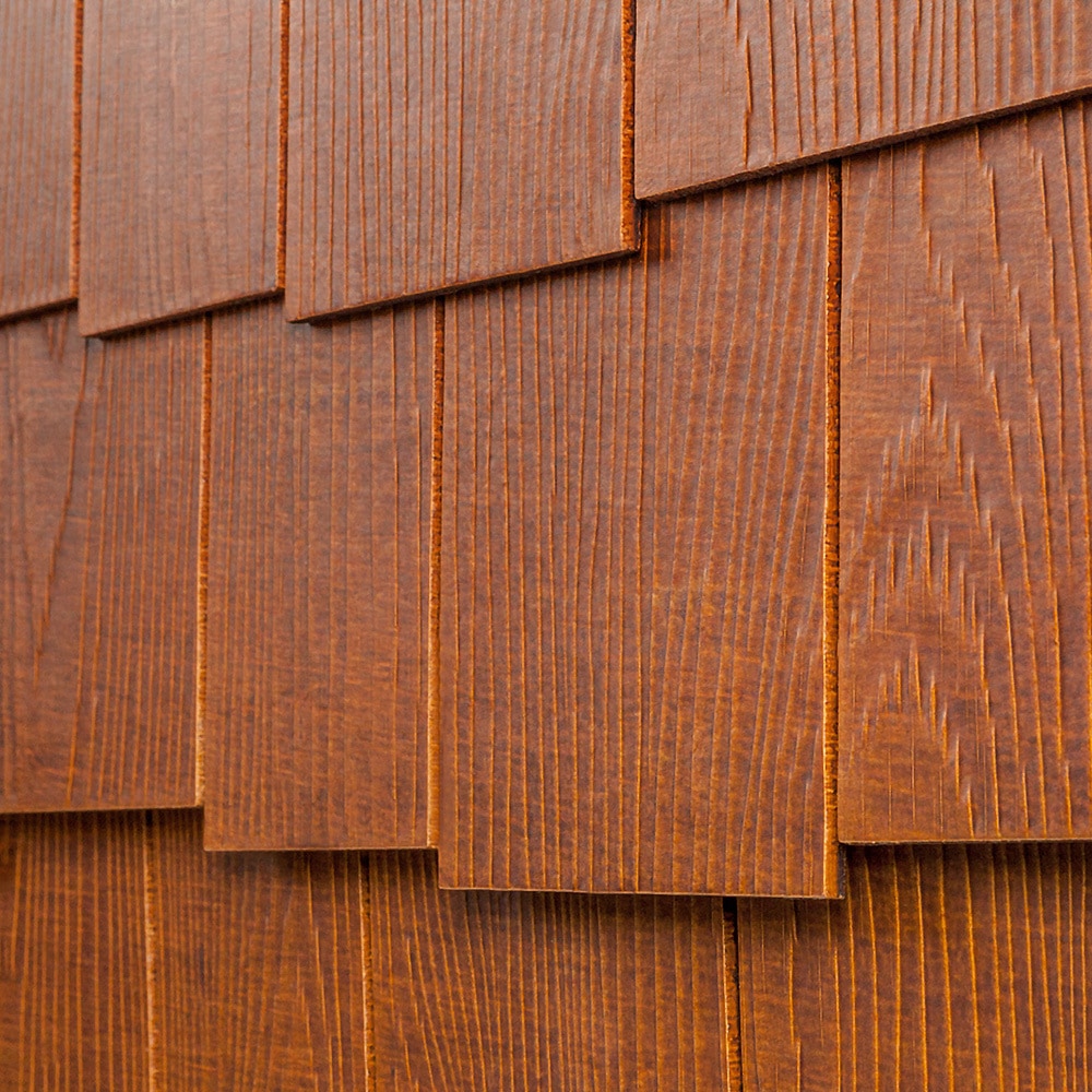 Cerber Fiber Cement Siding Rustic Select Shingle Panels Dark Teak