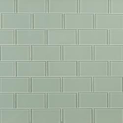 Ice Mist Subway / 3"x6" Glass Mosaic - Reflection Series 0