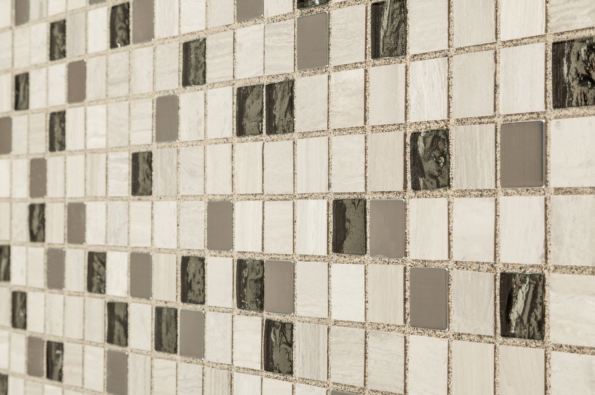 cabot mosaic tile - glass stone blends castle rock / 1"x1" cabot mosaic tile - glass stone blends castle rock / 1"x1"