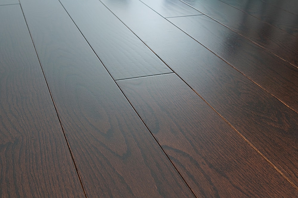 Jasper Hardwood Stained Red Oak Collection Mocha / Natural / 4 1/4