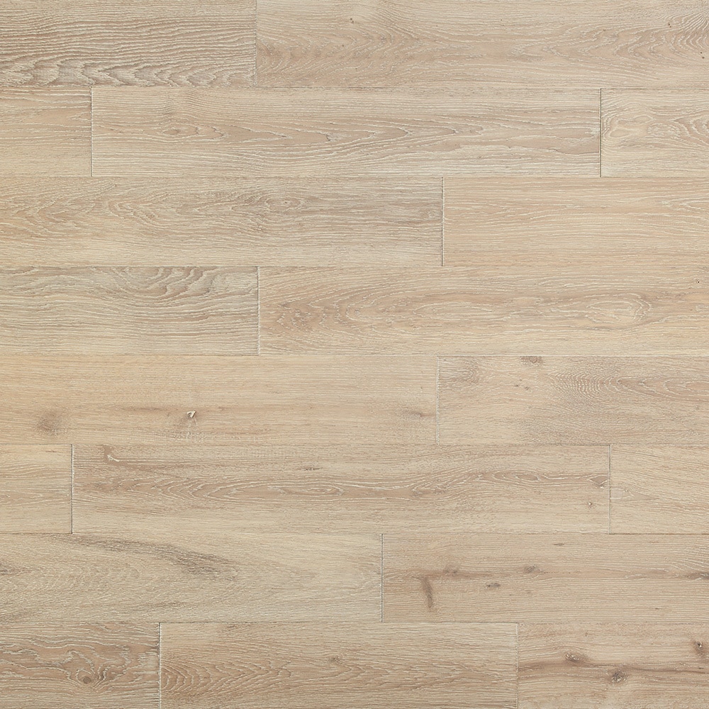 Glacier White / European Oak / 6" Hardwood - European Brushed Oak Collection 0