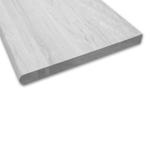 Moka / Stair Tread / 48" x 11 1/5" x 3/4" Hardwood Moldings - Stained Red Oak - Moka 0