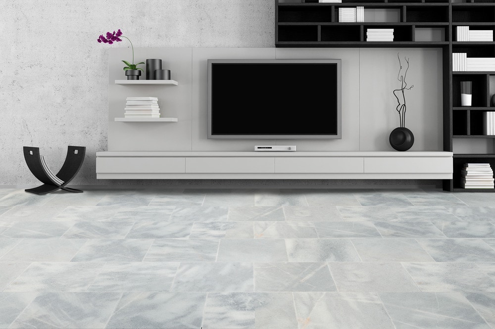 Troya Marble Tile Fume Gray 12 X12 Polished