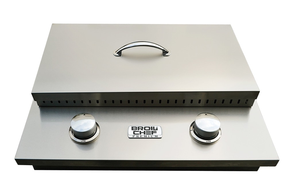 BroilChef Natural Gas Grills LP/Gas Side by Side Double Burner