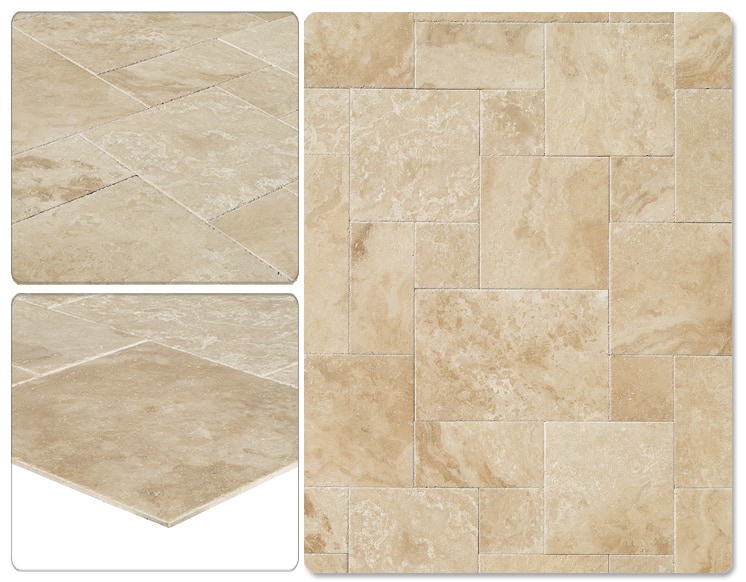Travertine Tile Patterns izmir travertine tile pattern sets - brushed and chiseled light Travertine Tile Patterns izmir travertine tile pattern sets - brushed and chiseled light