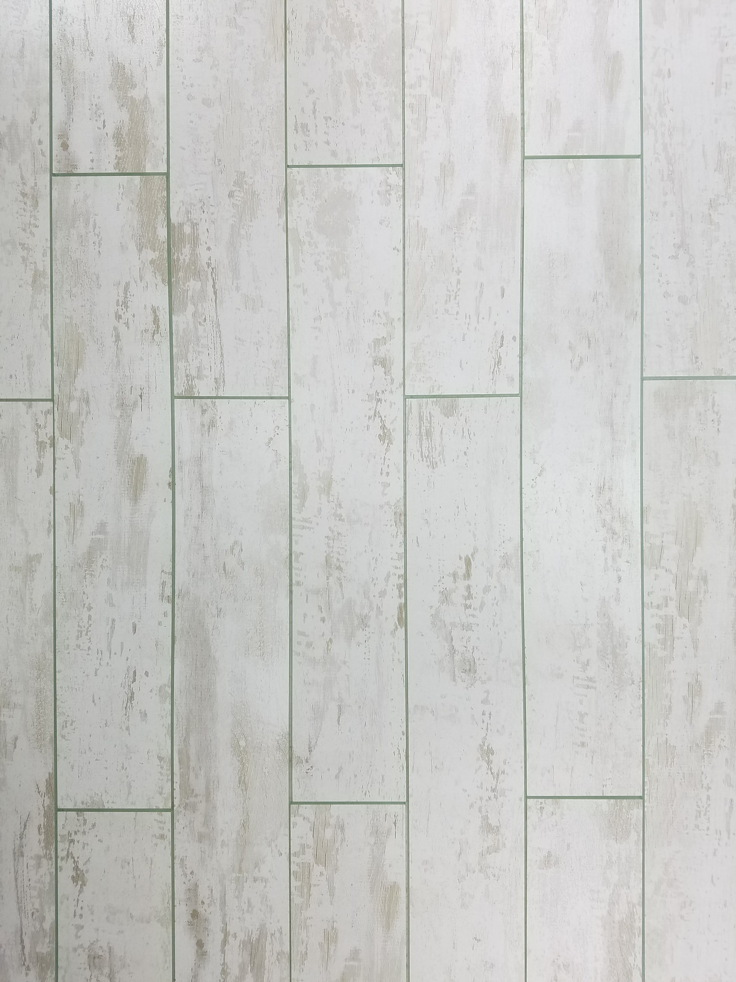 Birchwood White Straight Edge Glossy / 3"x16" / Flat Nature Collection 0