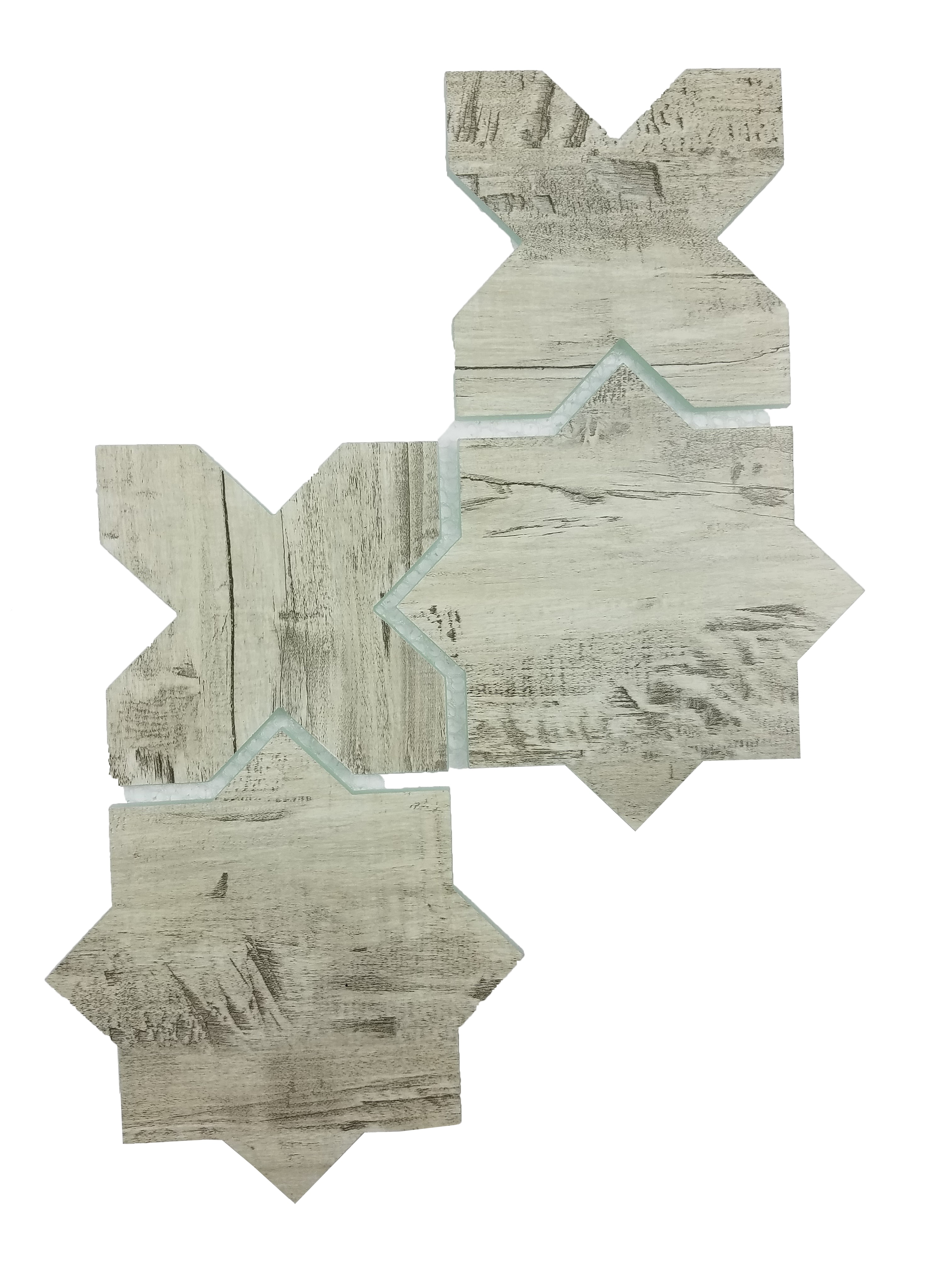 Birchwood Gray Celestial Waterjet / 15"x9" / Flat Nature Collection 0