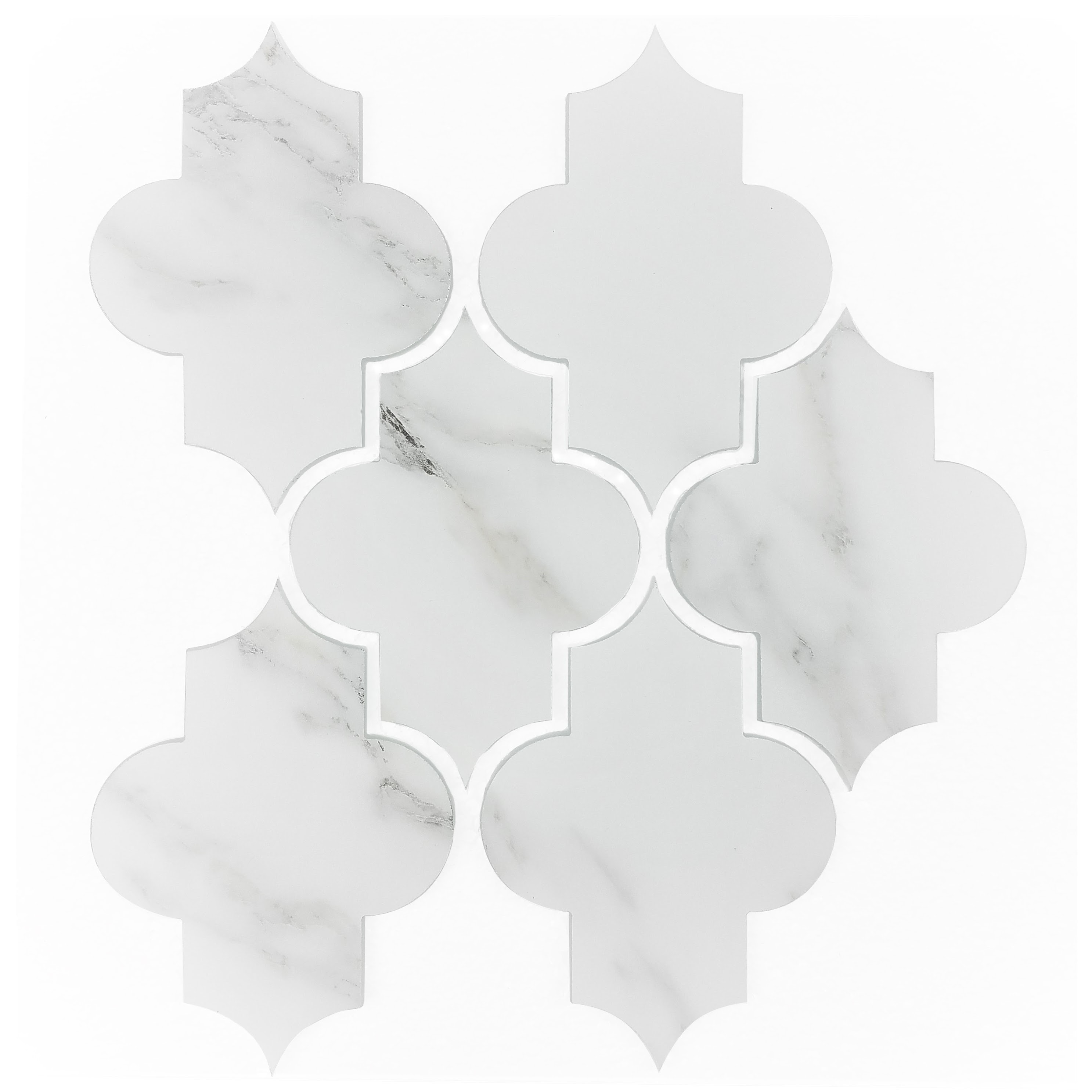 Calacatta Gold Small Lantern Waterjet Glossy / 11.625"x10.125" / Flat Nature Collection 0