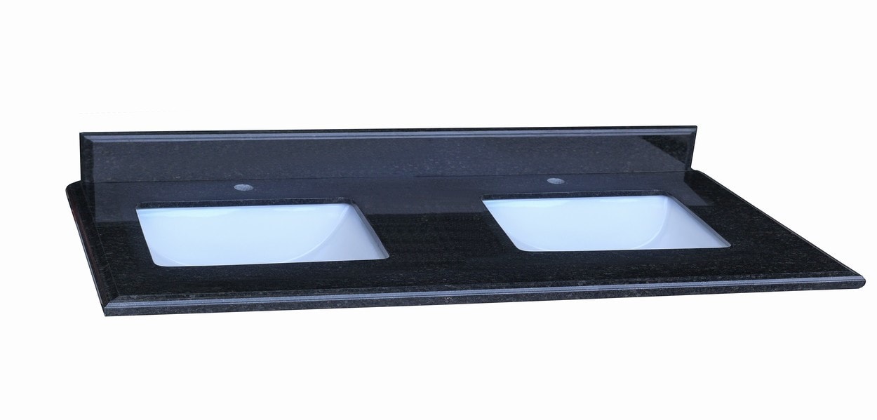 Black / 61 / Undermount Sink / 2 Black Diamond 0