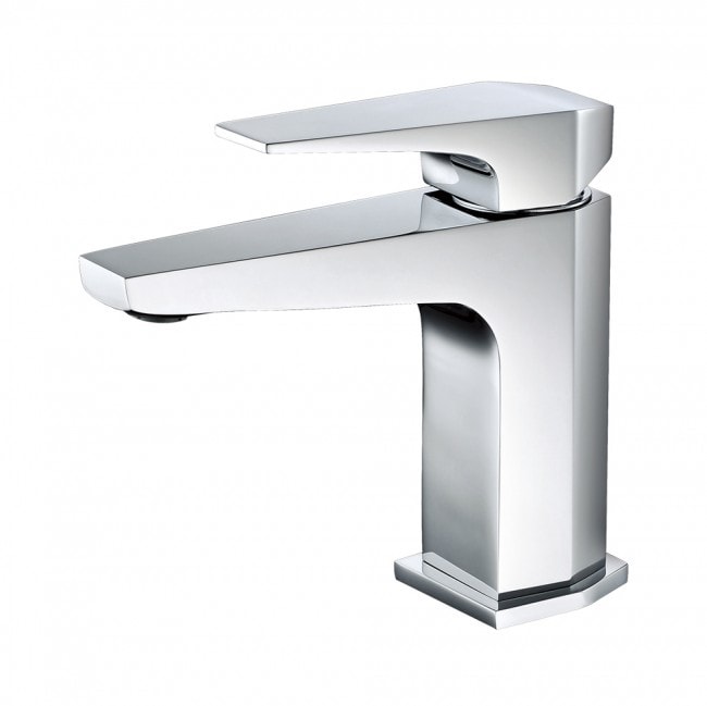 Andria / Lead-Free / Ceramic Cartridge / Chrome Golden Elite Bathroom Faucets 0