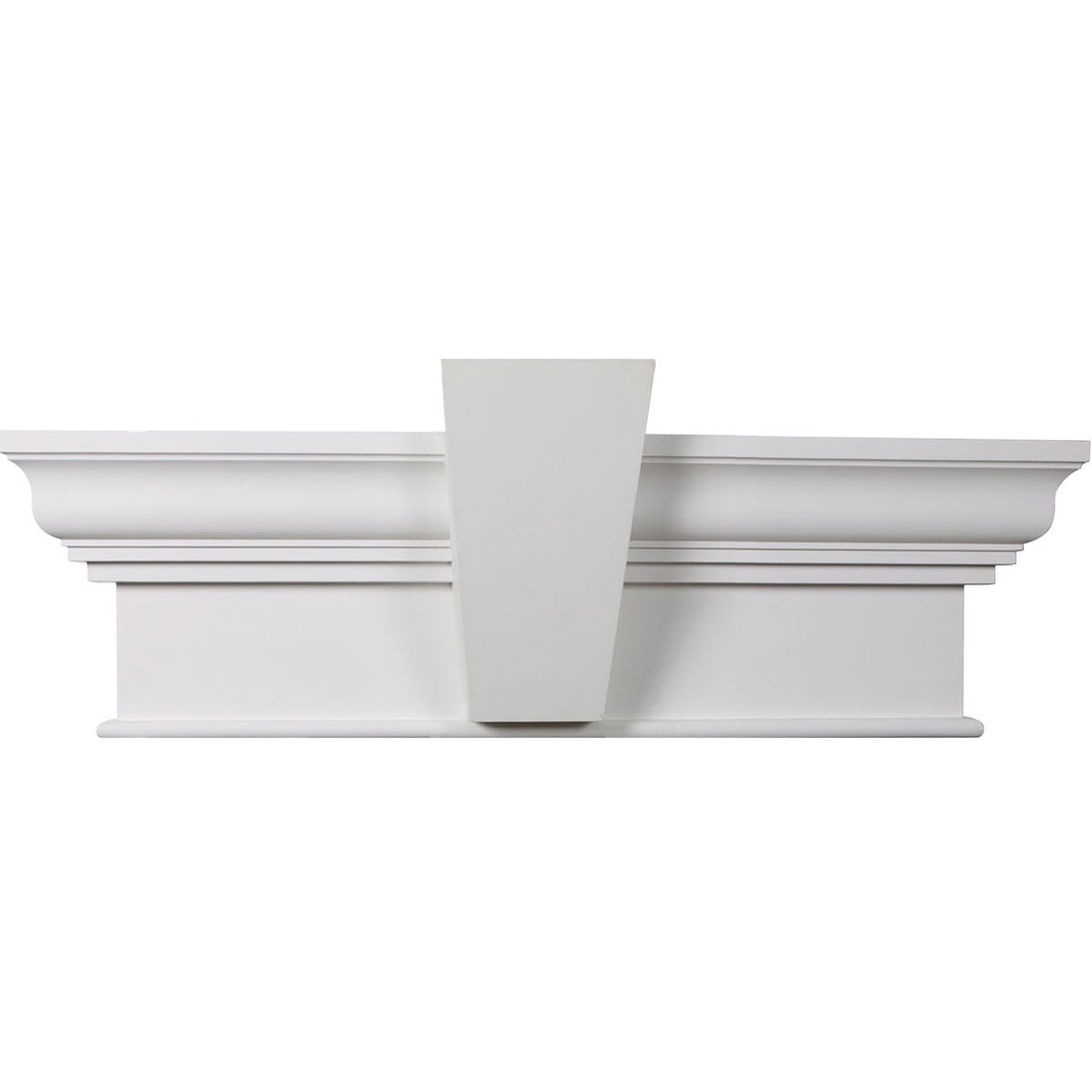 Window Header / 142" / CRH12X142KF Crosshead w/ Flat Keystone 12"H x 1 1/4"P 0