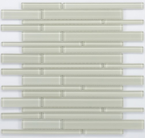 STERLING GLASS BAR MOSAICS / 12.5" X13.5"X.25" / GLASS Random Bar Glass Mosaics 0