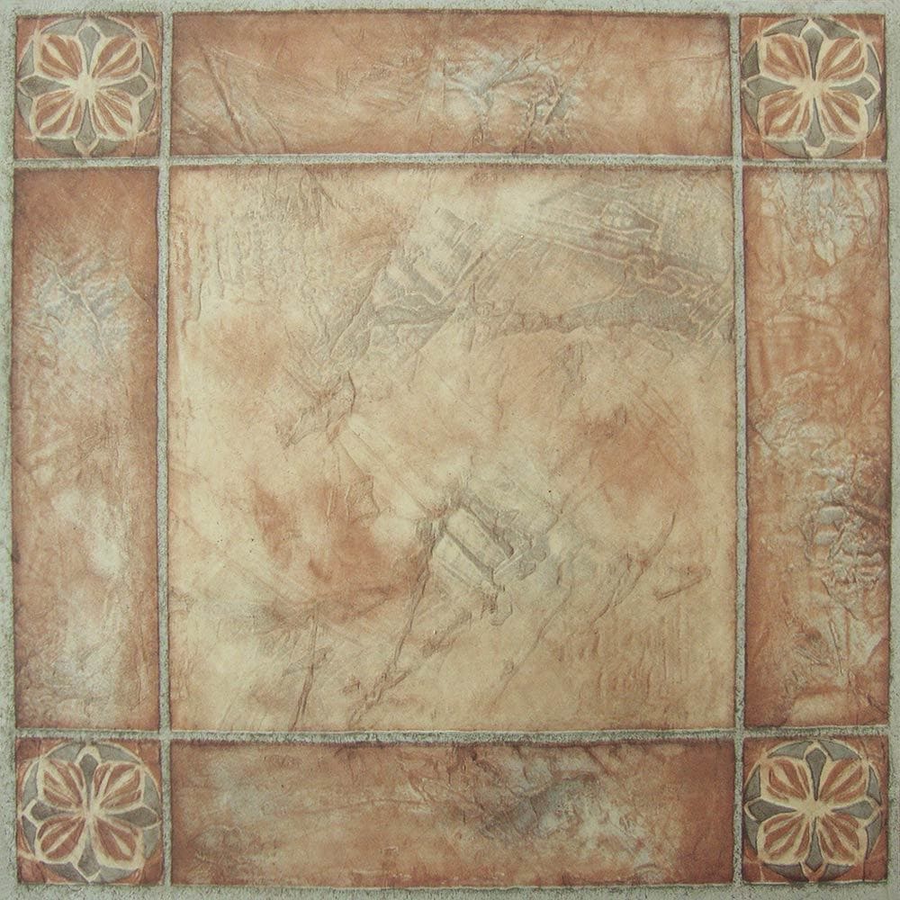 Spanish Rose / 1.2mm / PVC / Peel & Stick Vinyl Tile - 1.2mm PVC Peel & Stick - Sterling Collection 0