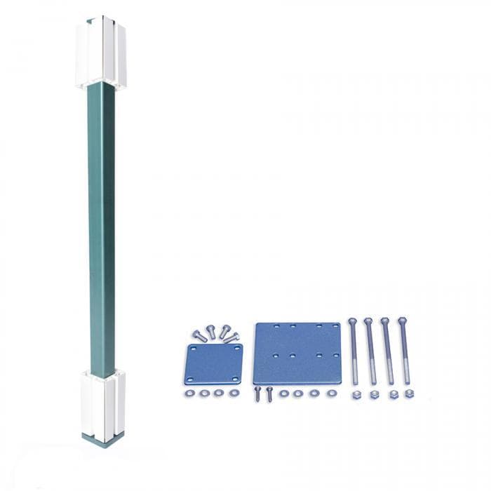 Post Mount Kit / Commercial Grade / Heavy Duty / 4" x 4" x 36" Deck Railings 0
