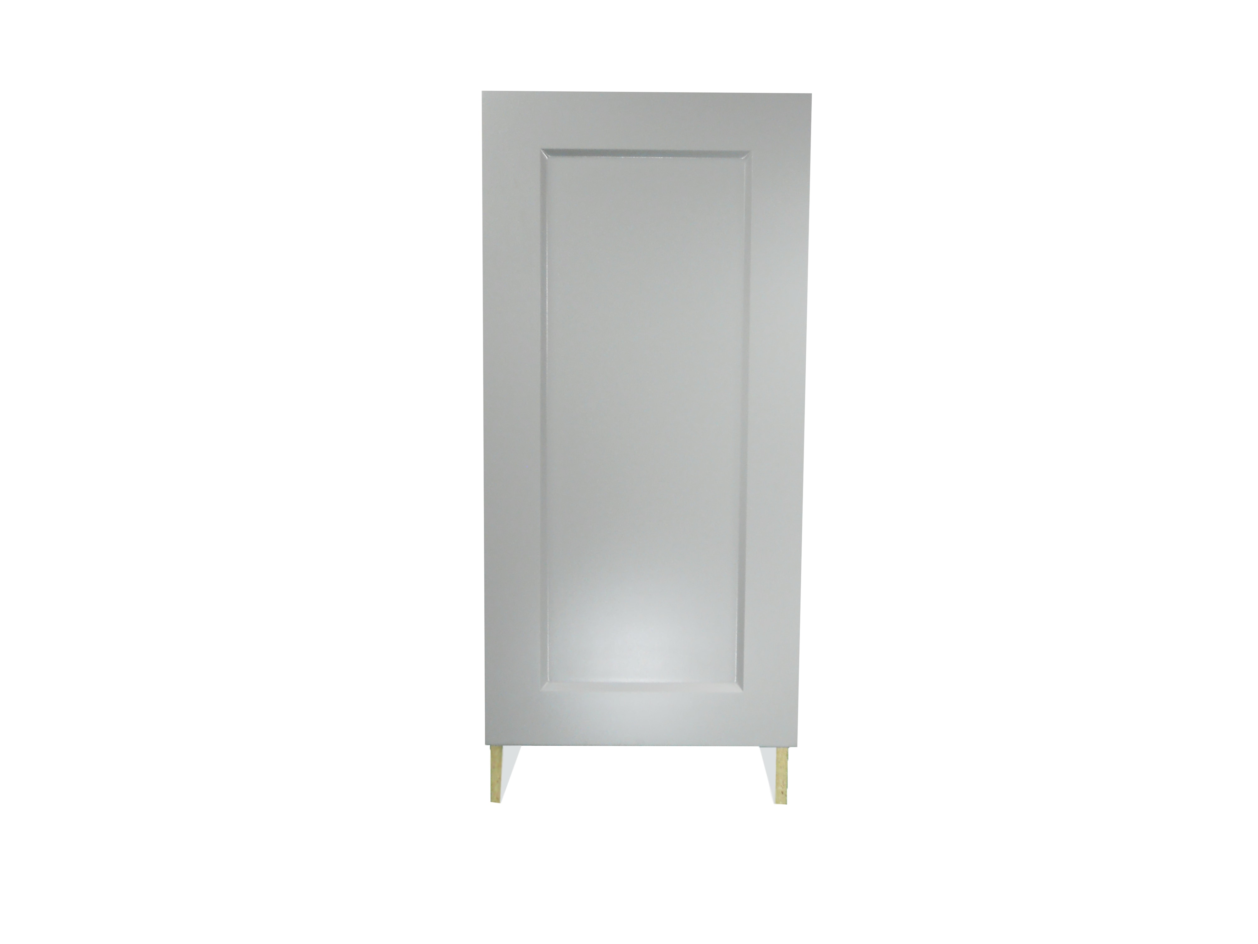 Base Cabinet With Door / Whistler Grey / Flat Panel Grey / 15 Whistler Grey 0