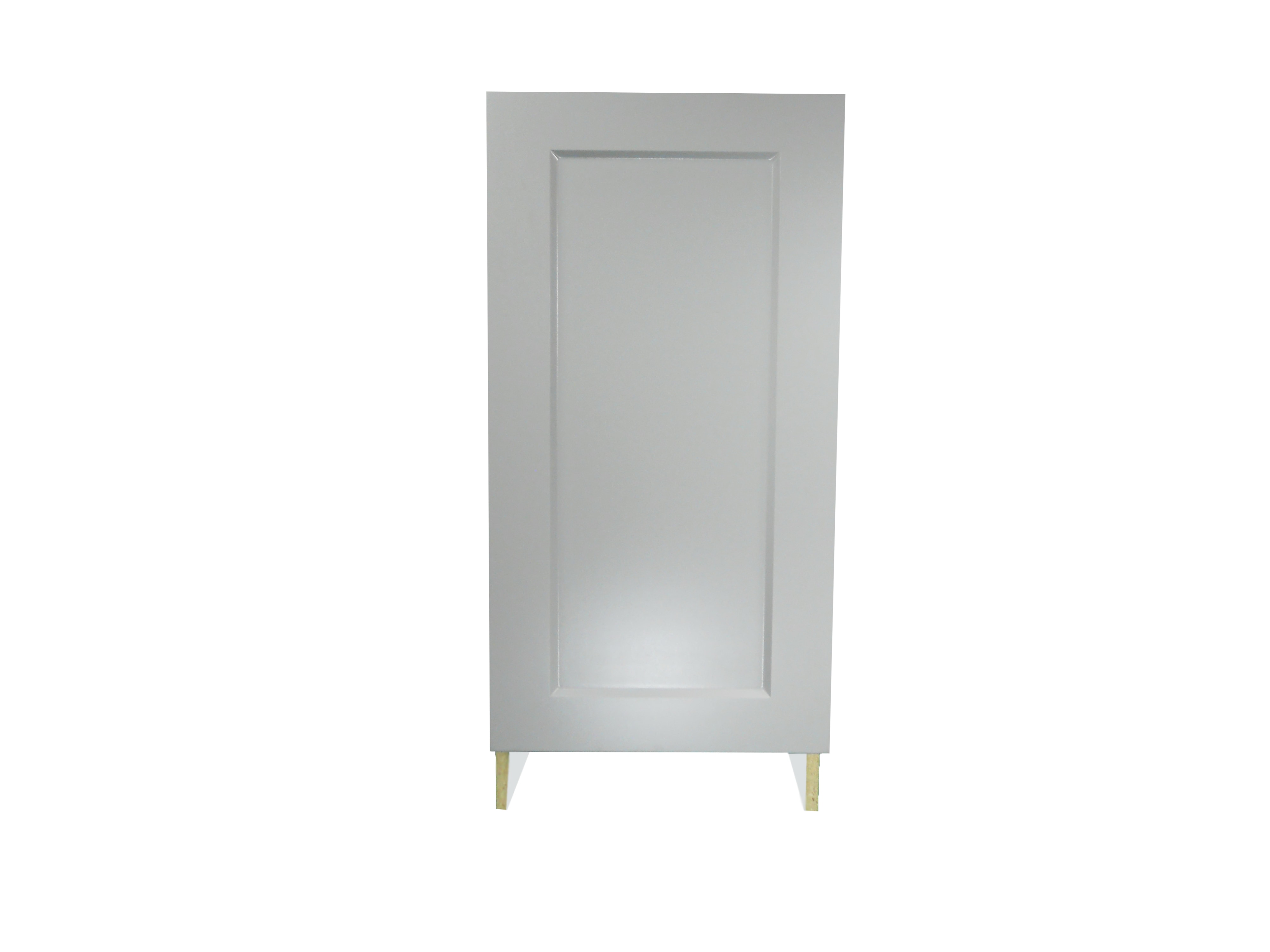 Base Cabinet With Door / Whistler Grey / Flat Panel Grey / 18 Whistler Grey 0