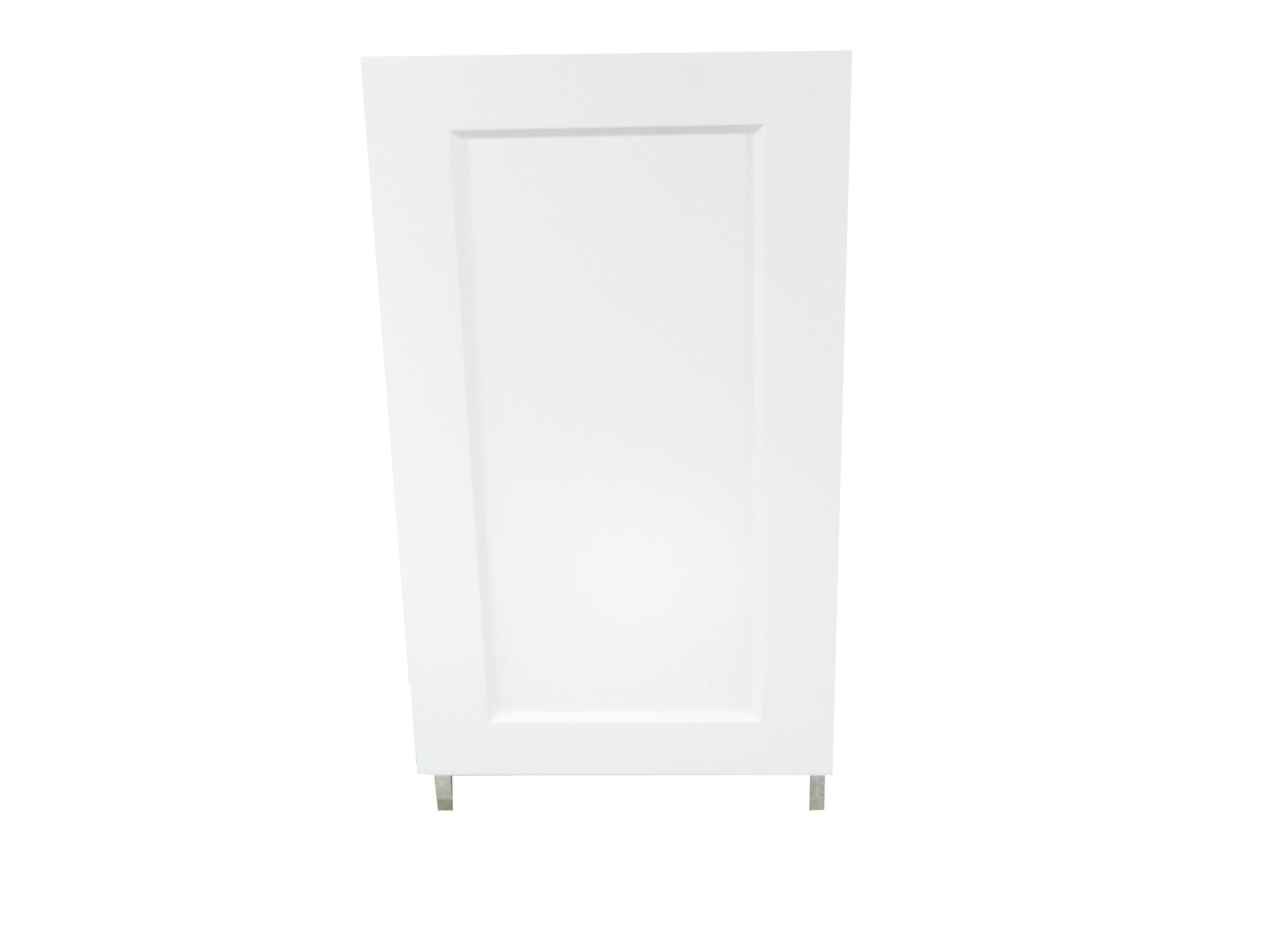 Base Cabinet With Door / Wistler White / Flat Panel White / 21 Whistler White 0
