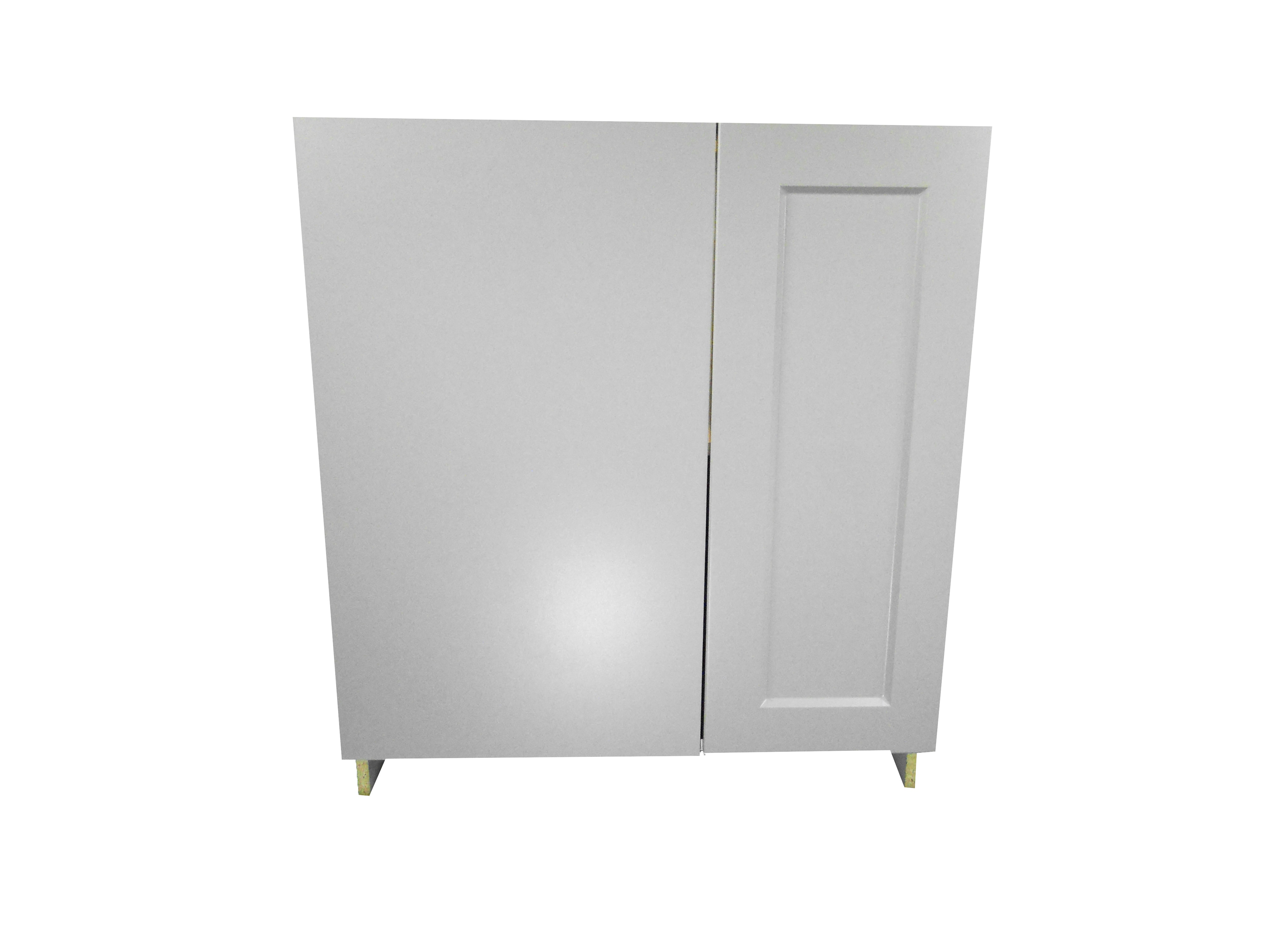Blind Base Cabinet with Door / Whistler Grey / Flat Panel Grey / 30 Whistler Grey 0