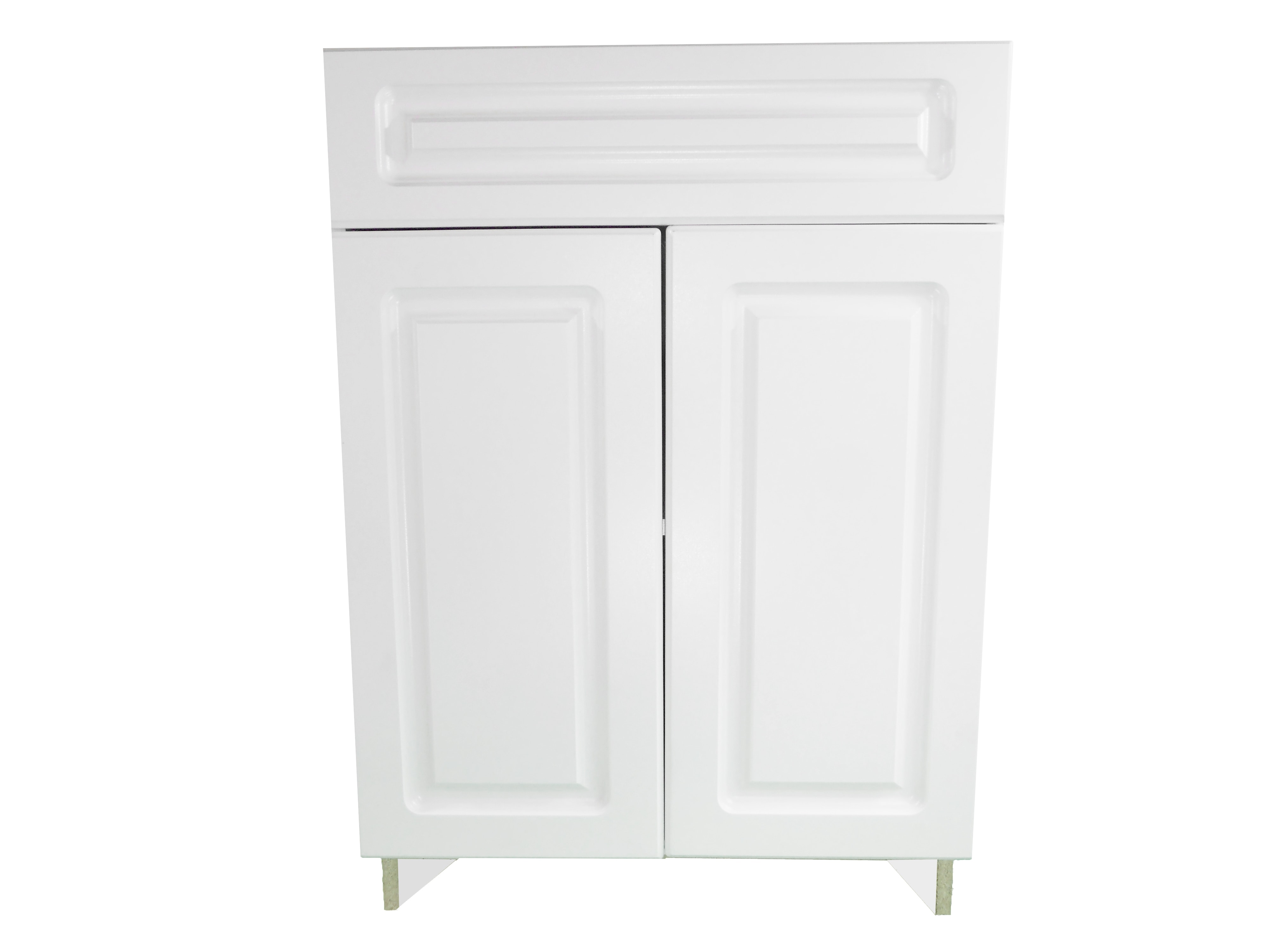Base Cabinet with Drawer/2 Door / San Juan / Raised Panel White / 30 San Juan 0