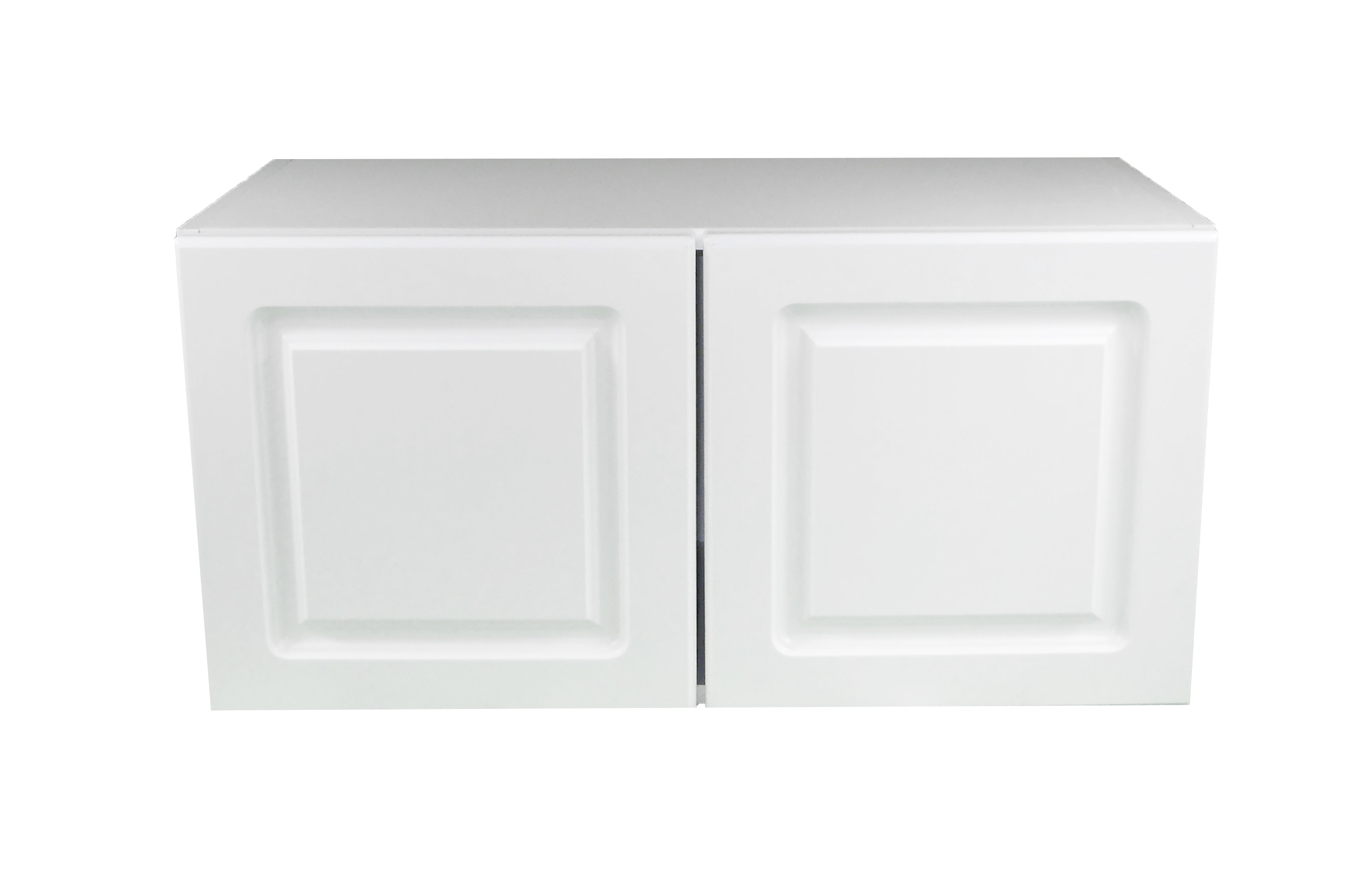 Appliance Wall Cabinet with 2 Doors / San Juan / Raised Panel White / 30x15 San Juan 0