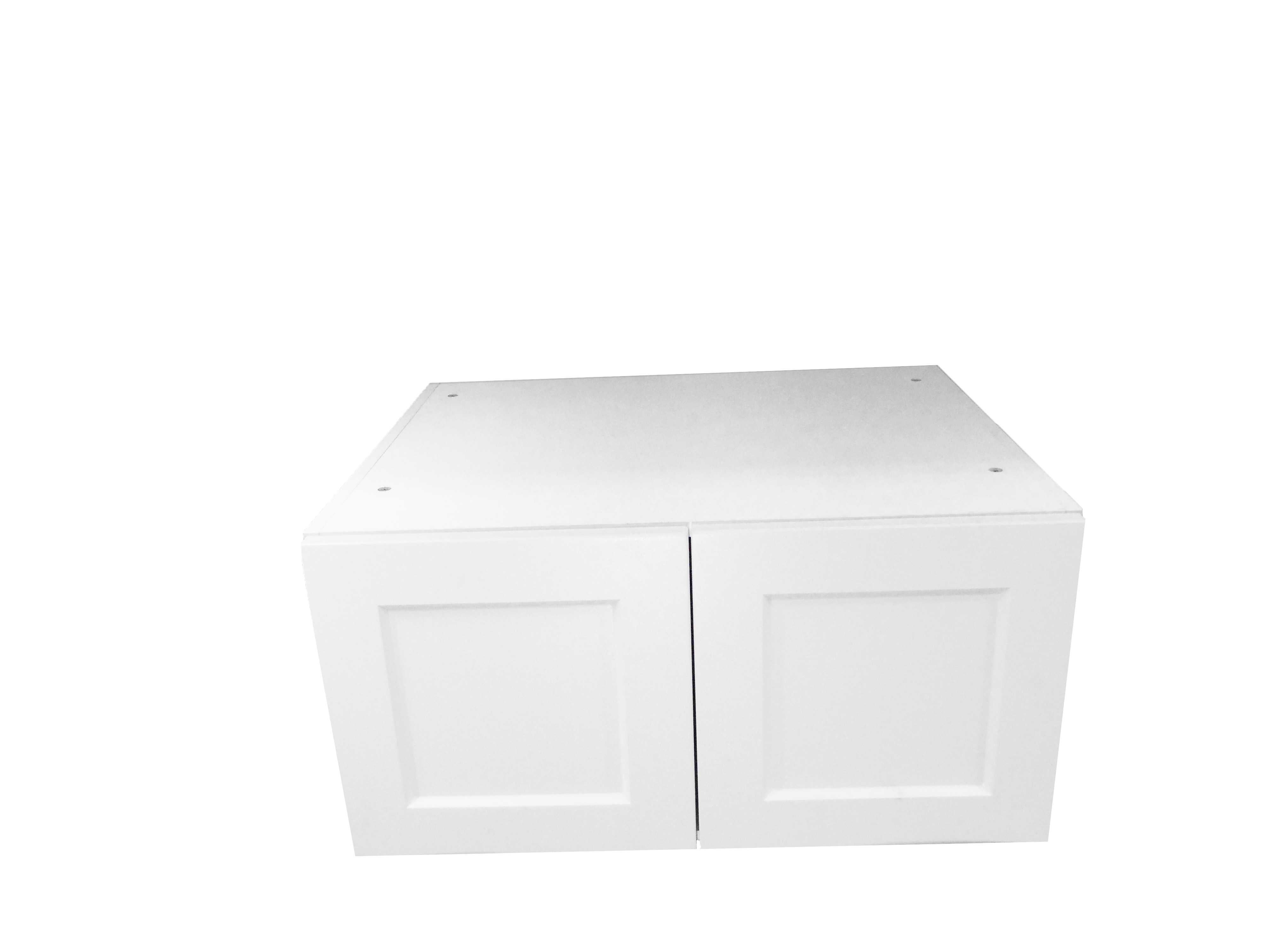 Deep Appliance Wall Cabinet / Wistler White / Flat Panel White / 33x15x24 Whistler White 0
