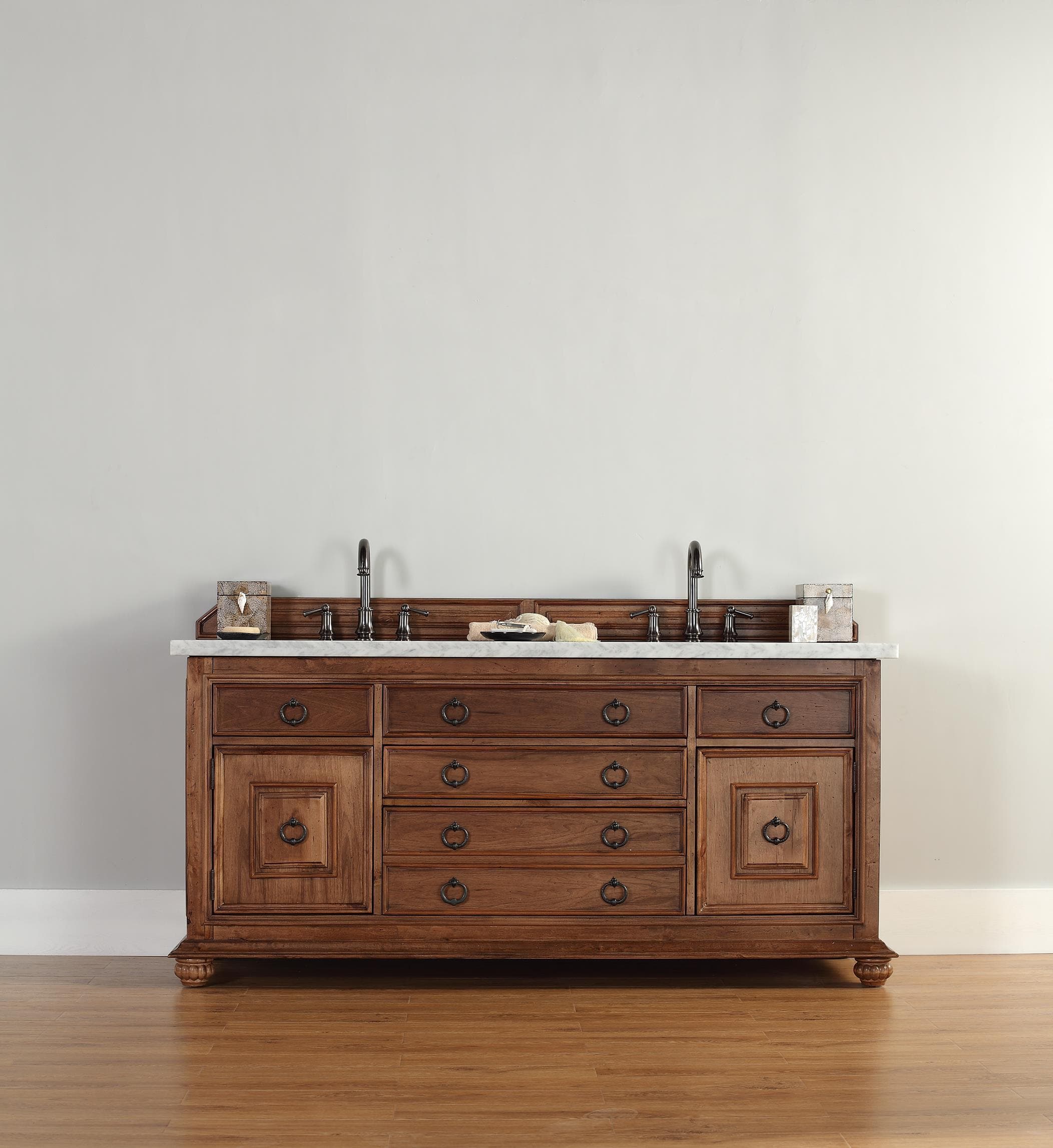 Transitional, Traditional, Double / 72 / 4CM Santa Cecilia Granite / Cinnamon Mykonos Collection 0