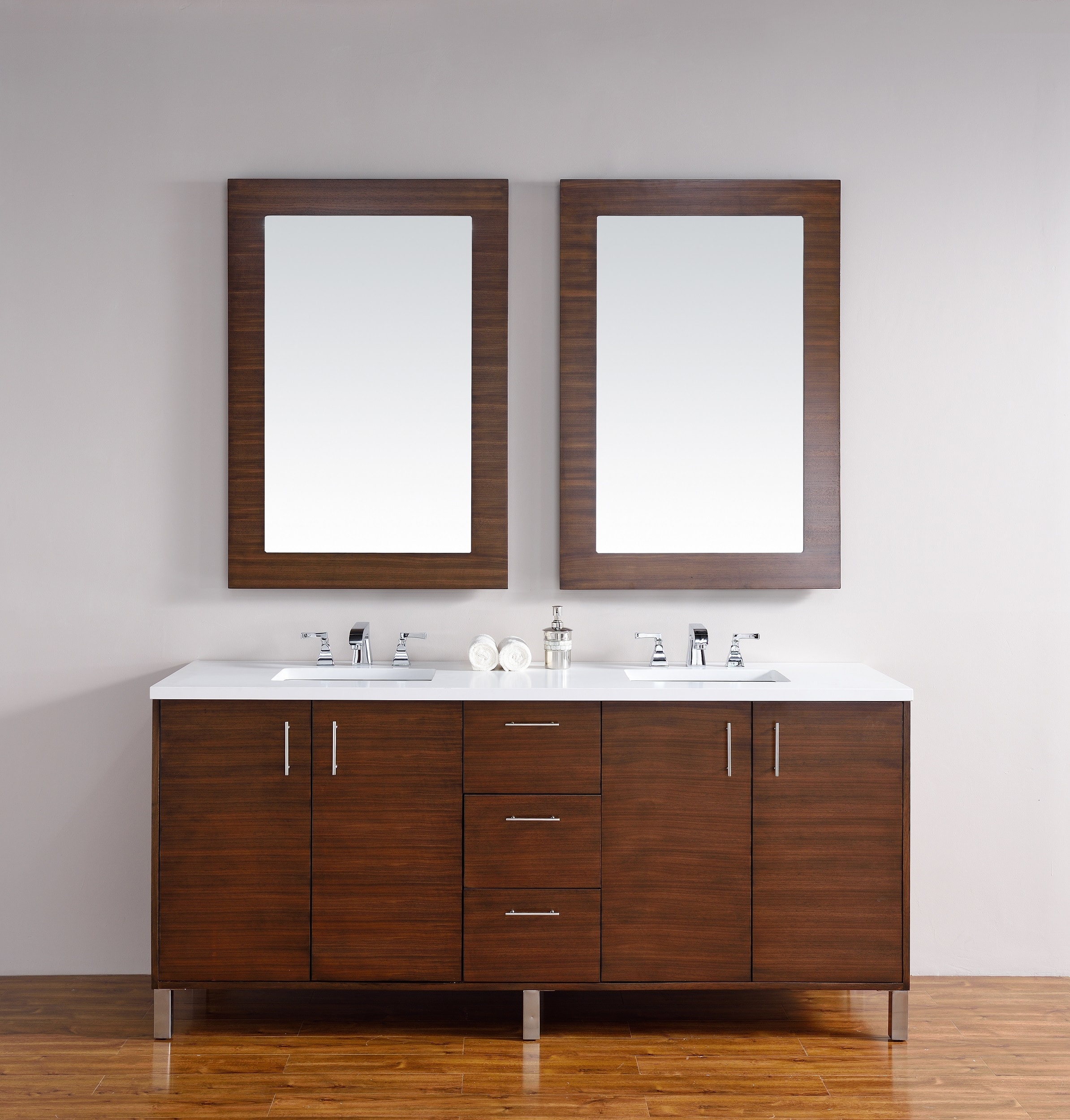Contemporary/Modern, Transitional / 72 / Base Only / American Walnut Metropolitan Collection 0