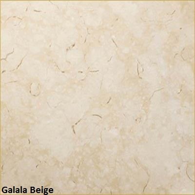Galala Beige Marble / 60" x 23.5" 4 CM Marble Vanity Top 0