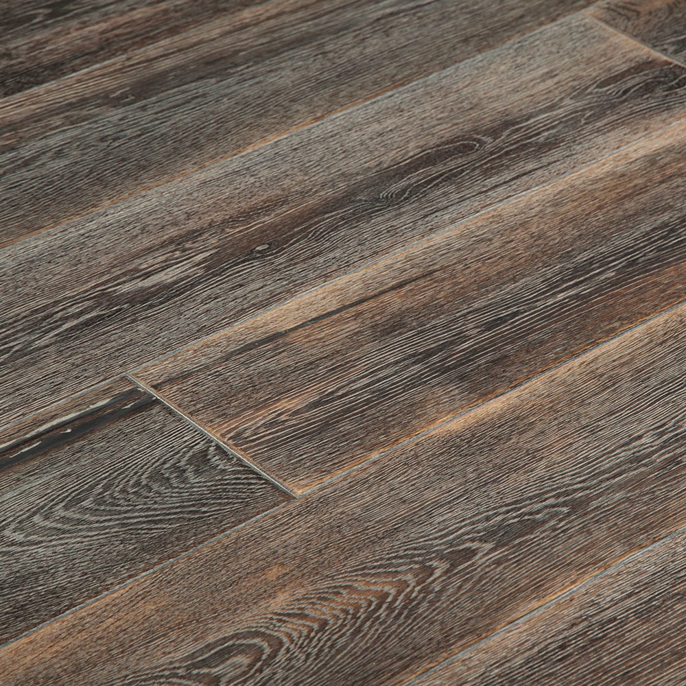 Stable DSE-03-T5A / White Oak / Rustic / 5/8" x 7 1/2" x 6ft / Prefinished-UV Easoon White Oak Enginereed Collection 0