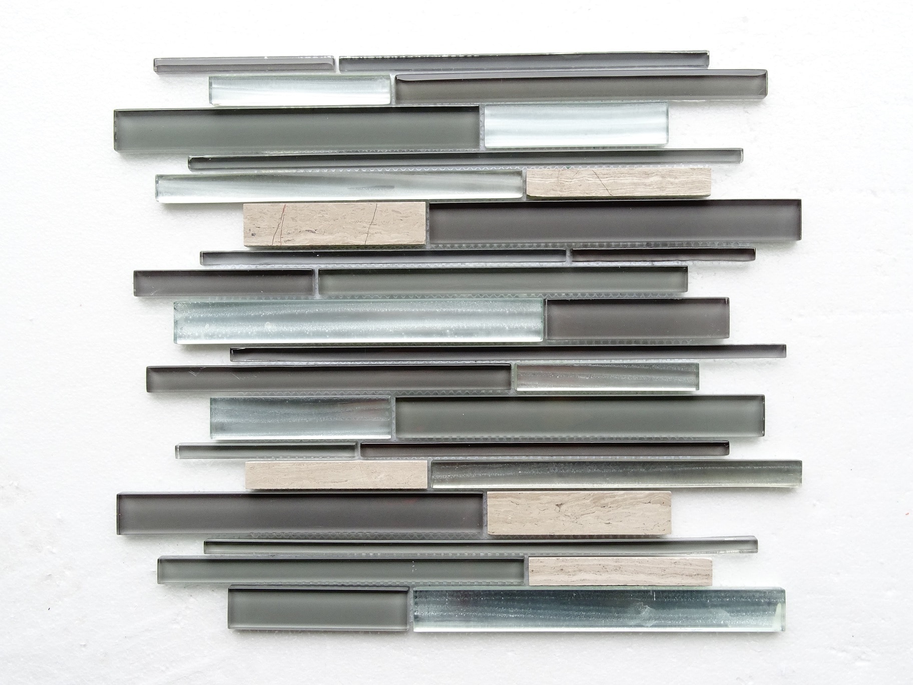 Gray Stone / 14"x12"x8mm Linear Series 0
