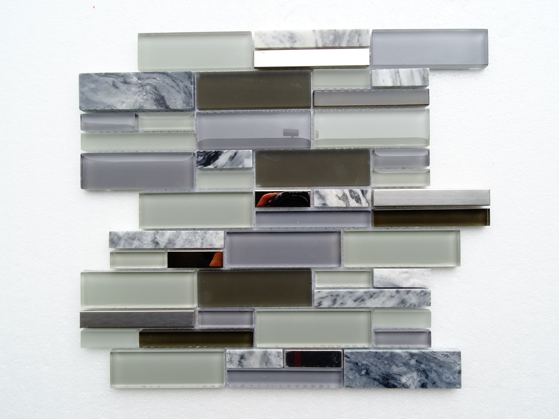 Grey Marble / 12.75"x12"x8mm Subway Series 0