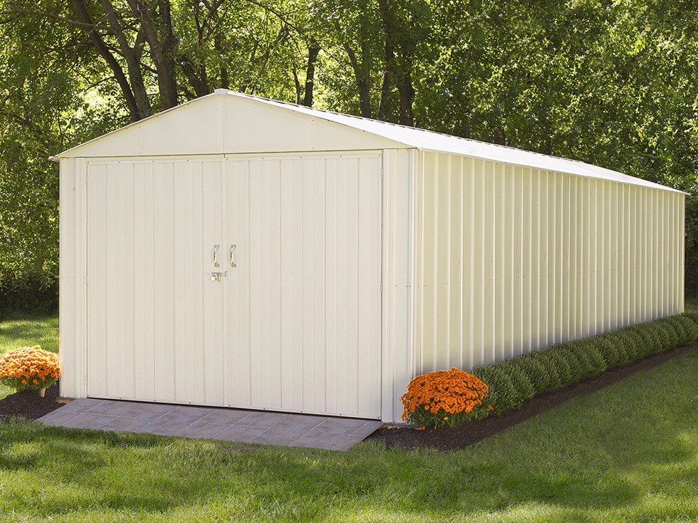 Arrow Storage Products Commander Series Shed Steel Shed ...
