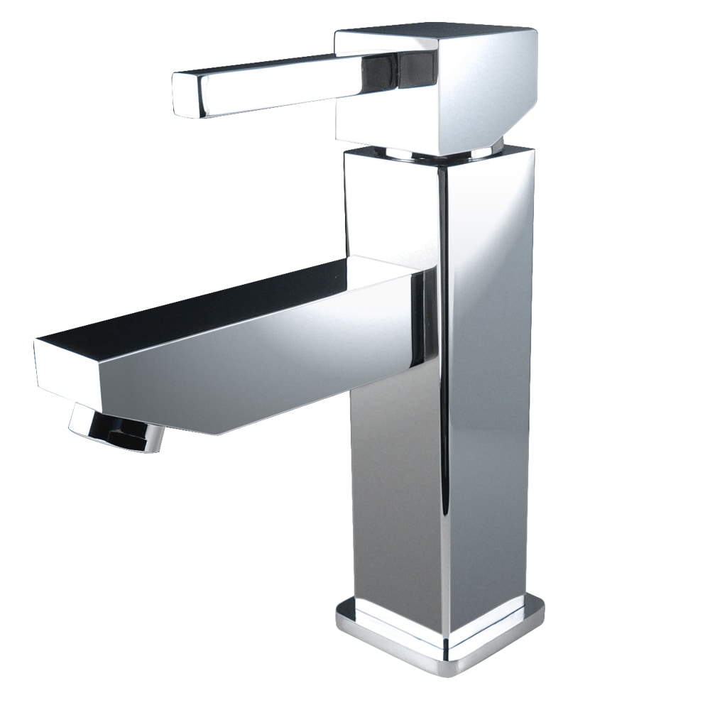 Chrome Bevera Single Hole Mount Bathroom Vanity Faucet 0