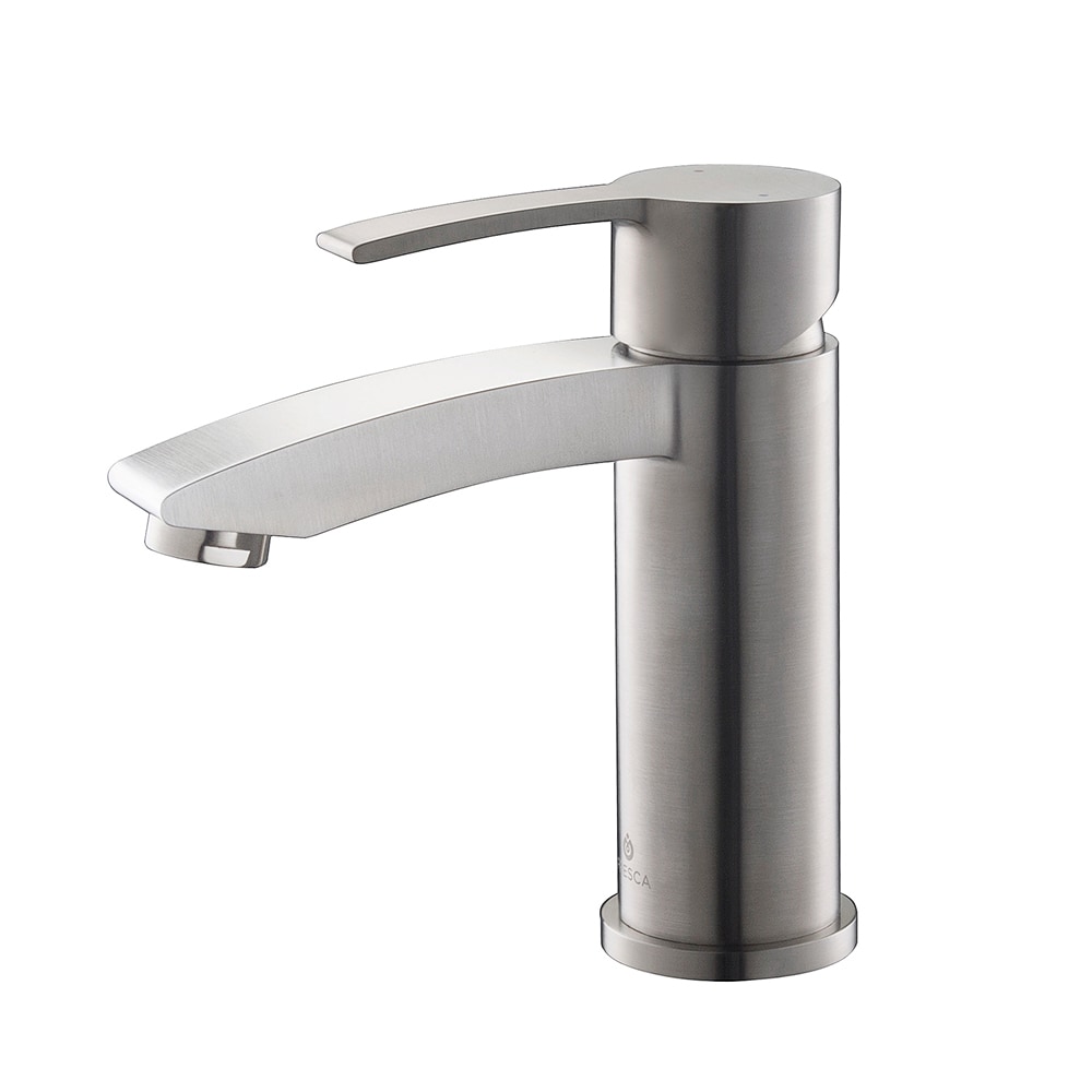Single Hole Faucet Mount / Brushed Nickel Livenza Bathroom Vanity Faucet 0