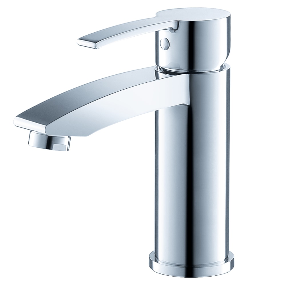 Single Hole Faucet Mount / Chrome Livenza Bathroom Vanity Faucet 0