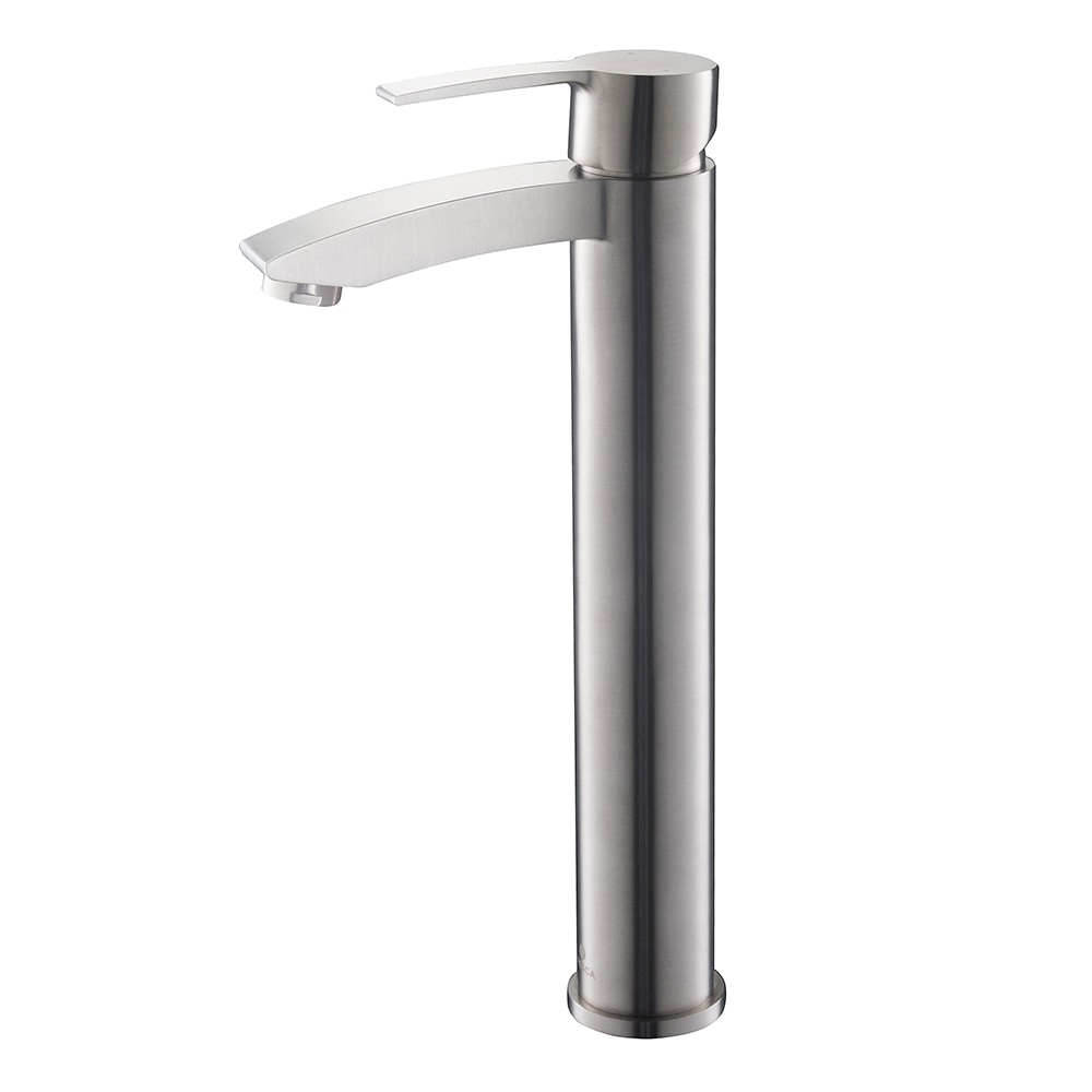 Single Hole Vessel Faucet Mount / Brushed Nickel Livenza Bathroom Vanity Faucet 0