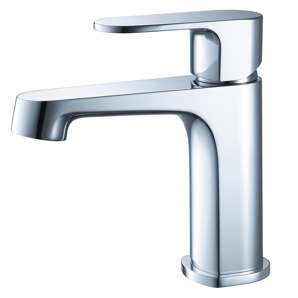 Single Hole Faucet Mount / Chrome Gravina Single Hole Mount Bathroom Vanity Faucet - Chrome 0