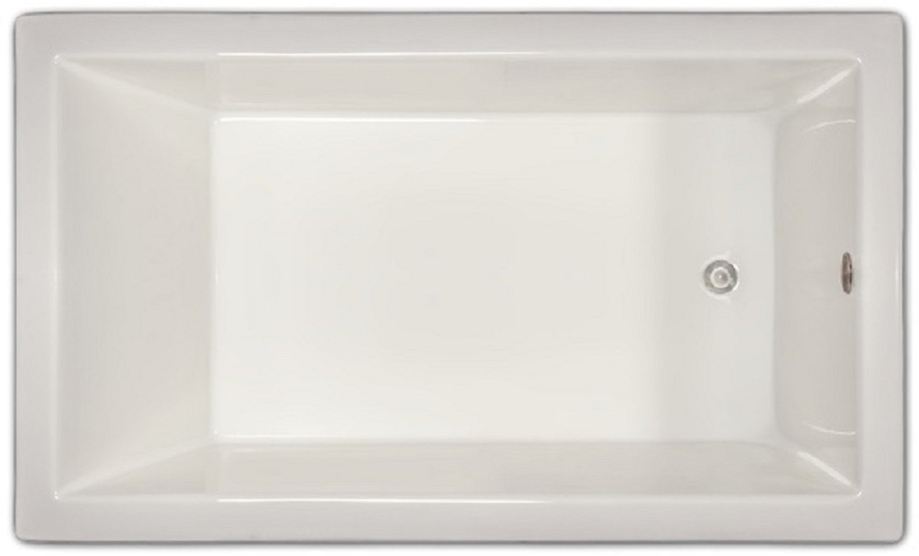 Drop-in Bathtub / 59.5x35.5x19 / high gloss white acrylic / Rectangle / LPI18-S Pinnacle Bath - Soaker 0