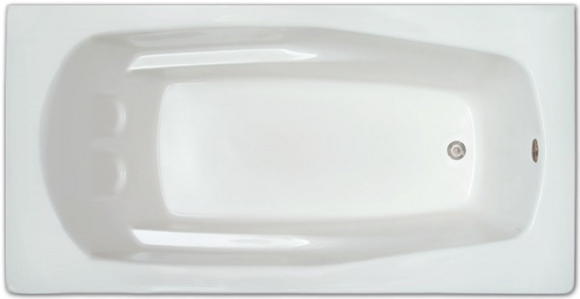 Drop-in Bathtub / 66x32x18.5 / high gloss white acrylic / Rectangle / LPI19-S Pinnacle Bath - Soaker 0
