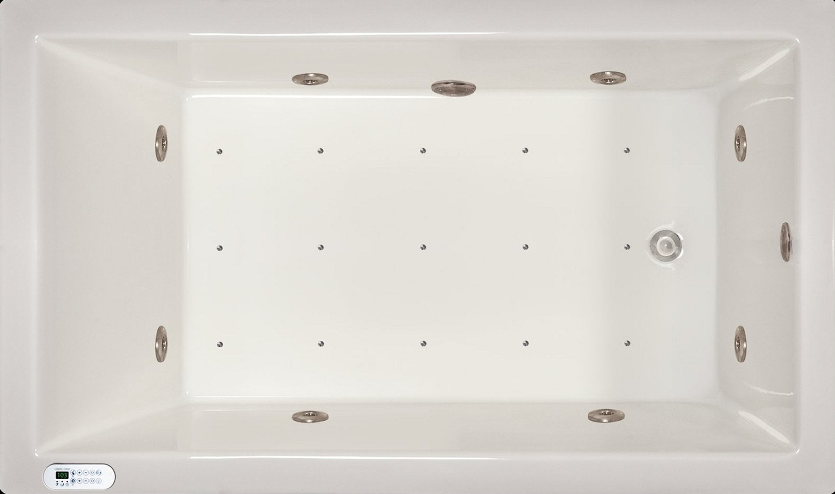 Drop-in Bathtub / 72x42x18 / high gloss white acrylic / Rectangle / LPI228-C-LD Pinnacle Bath - Air/Whirlpool Combo 0