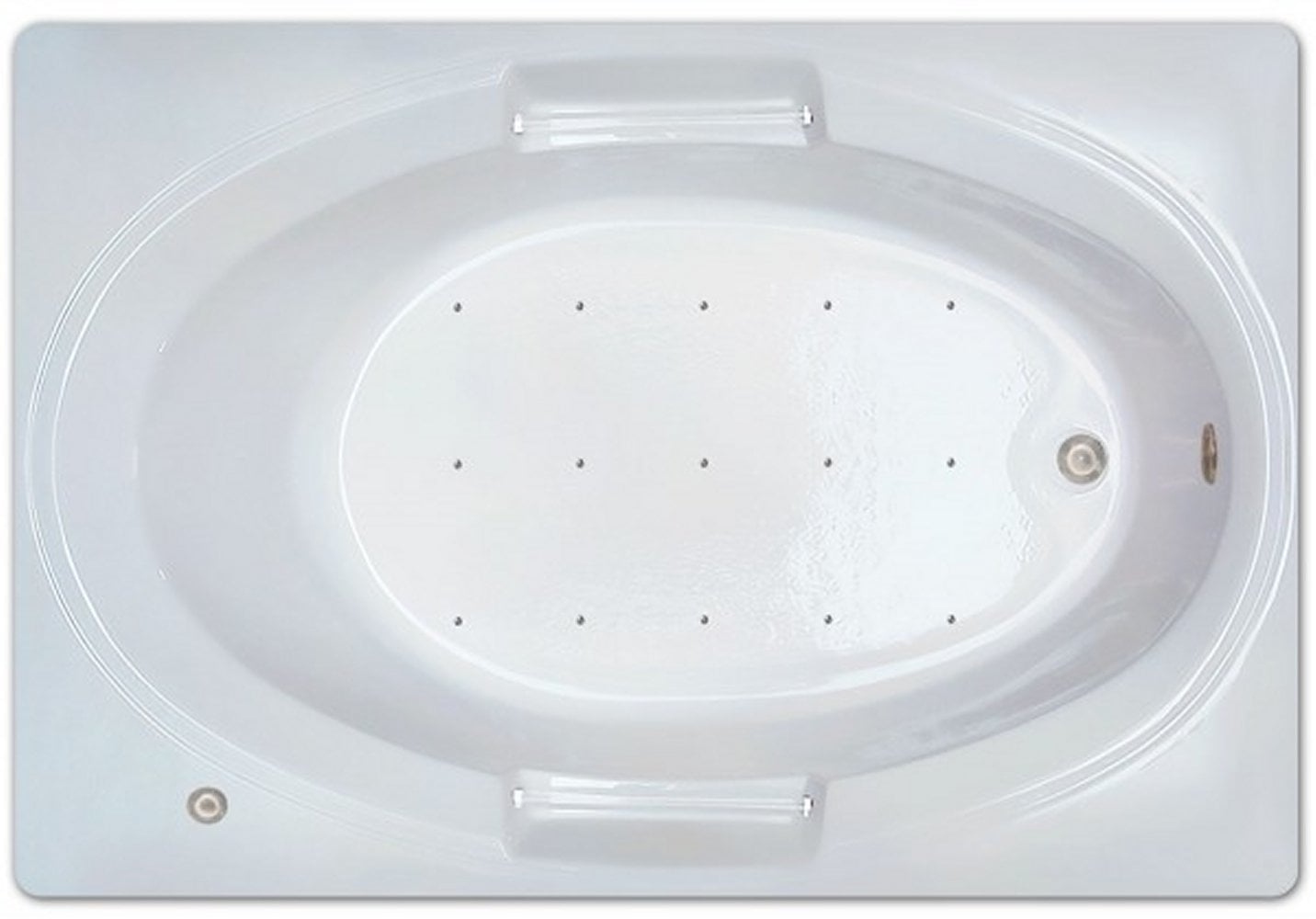 Drop-in Bathtub / 60x42x18 / high gloss white acrylic / Rectangle / LPI236-A-LD Pinnacle Bath - Air Bath 0
