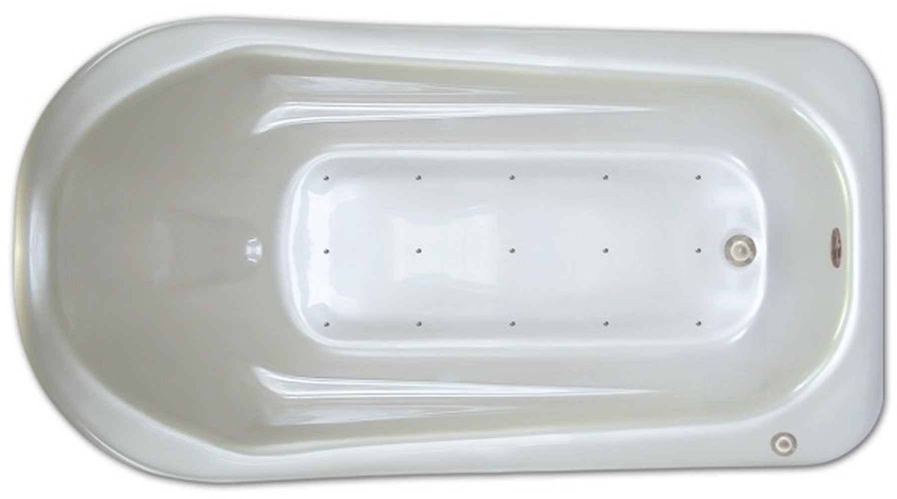 Drop-in Bathtub / 72x36x18 / high gloss white acrylic / Rectangle / LPI279-A-RD Pinnacle Bath - Air Bath 0